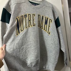 Vintage 90s Notre Dame crewneck.